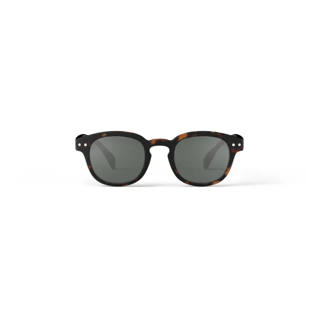 Lunettes de Soleil #C Tortoise Junior | Marron