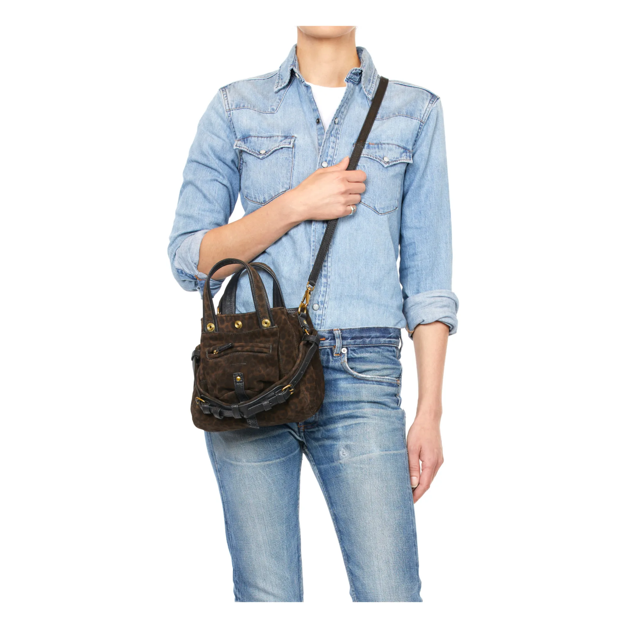 Sac Billy Nano | Léopard Kaki- Image produit n°1