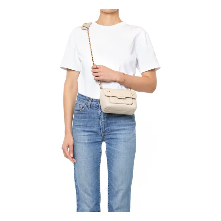 Sac Lulu S | Ecru- Image produit n°2
