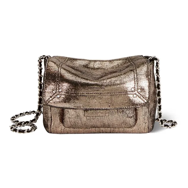 Sac Lulu S Lamé | Champagne