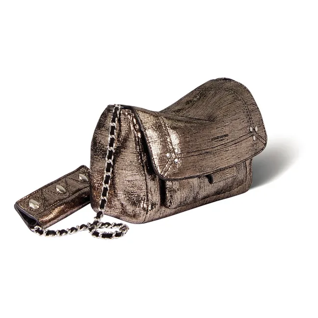 Sac Lulu S Lamé | Champagne