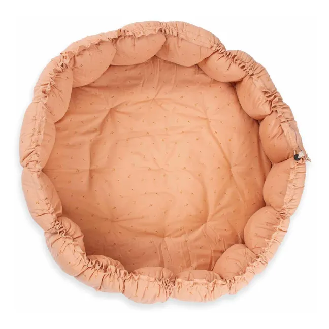 Spielteppich Fleuri aus Bio-Baumwolle