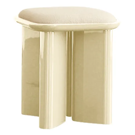 Gabrielle Paris Cream Lazarus Pouffe