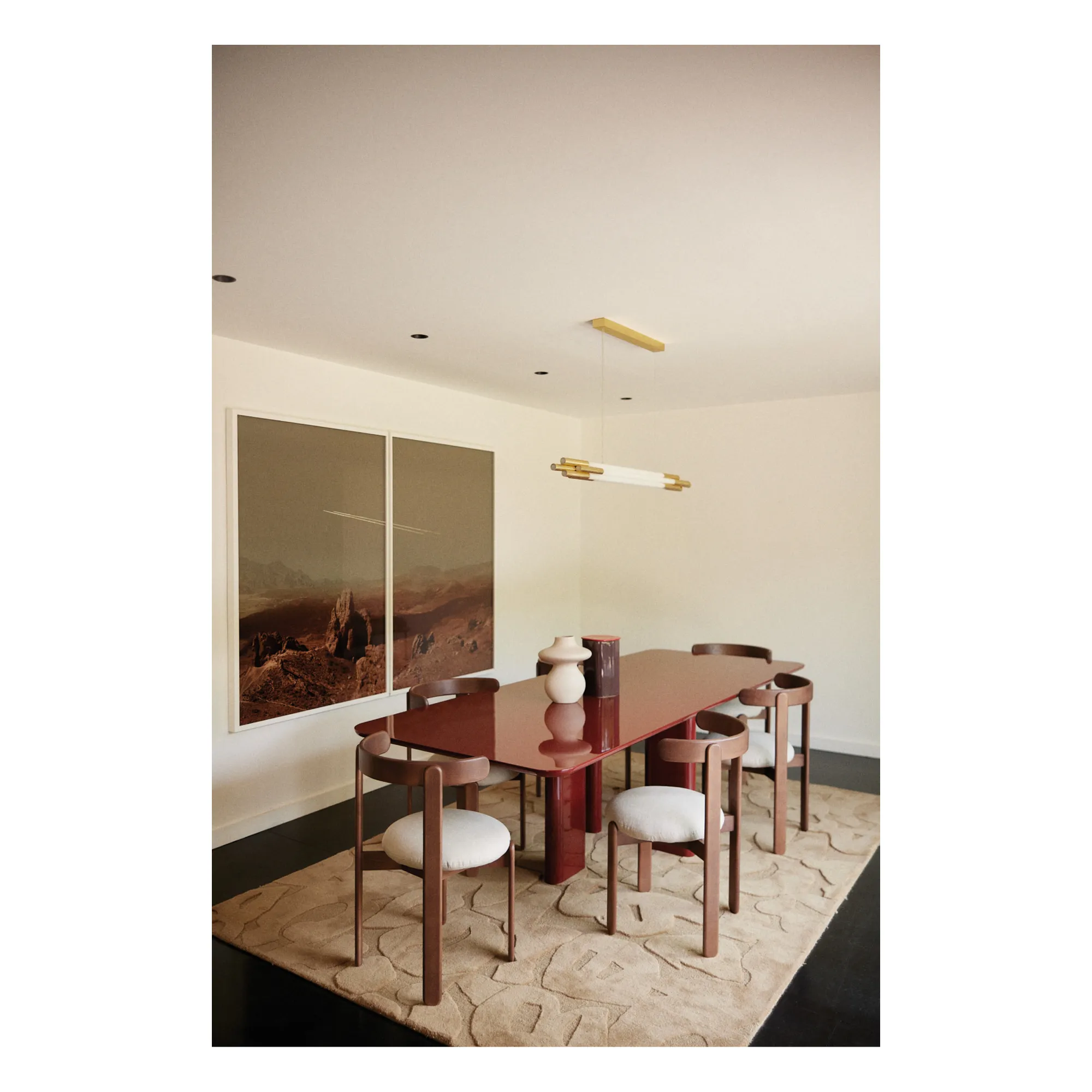 Tapis octave | Brun- Image produit n°1