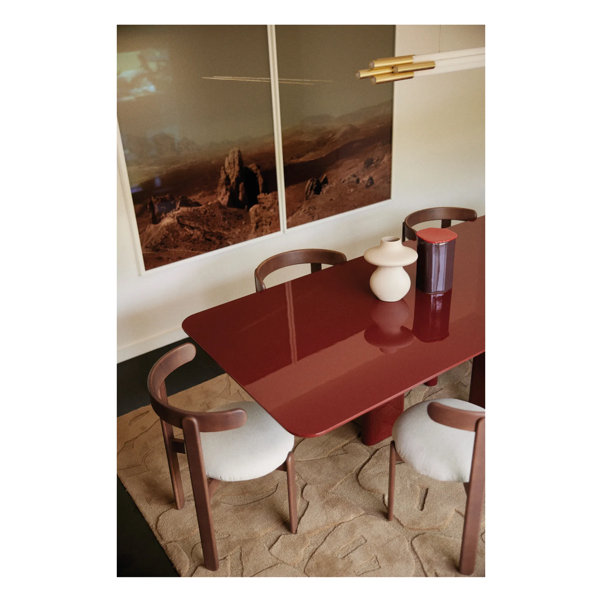 Tapis octave | Brun- Image produit n°3