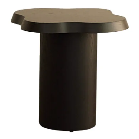 Gabrielle Paris Black Mahaut Side Table