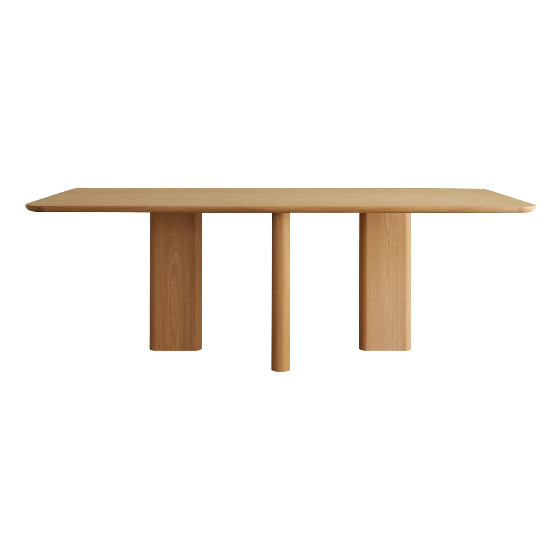 Gabrielle Paris Natural Joe Rectangular Dining Table