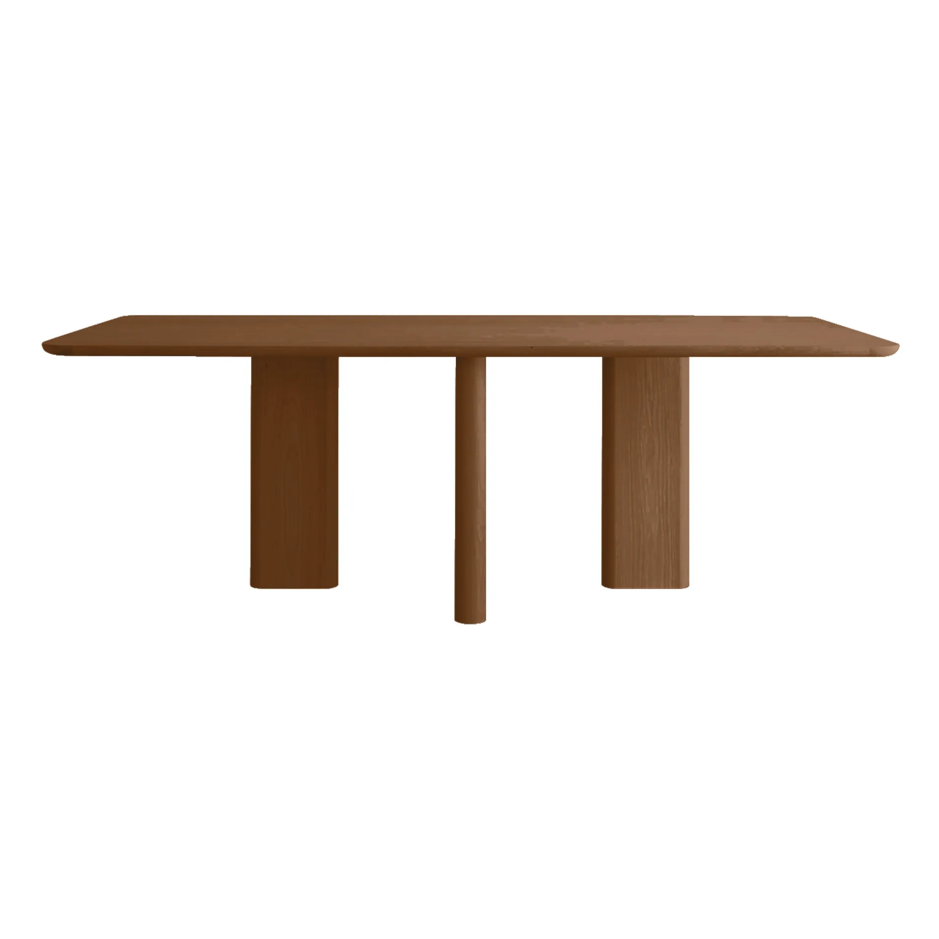 Gabrielle Paris Walnut Joe Rectangular Dining Table