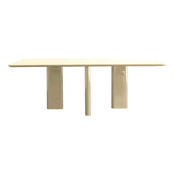 Table à diner rectangulaire Joe | Crème- Image produit n°0