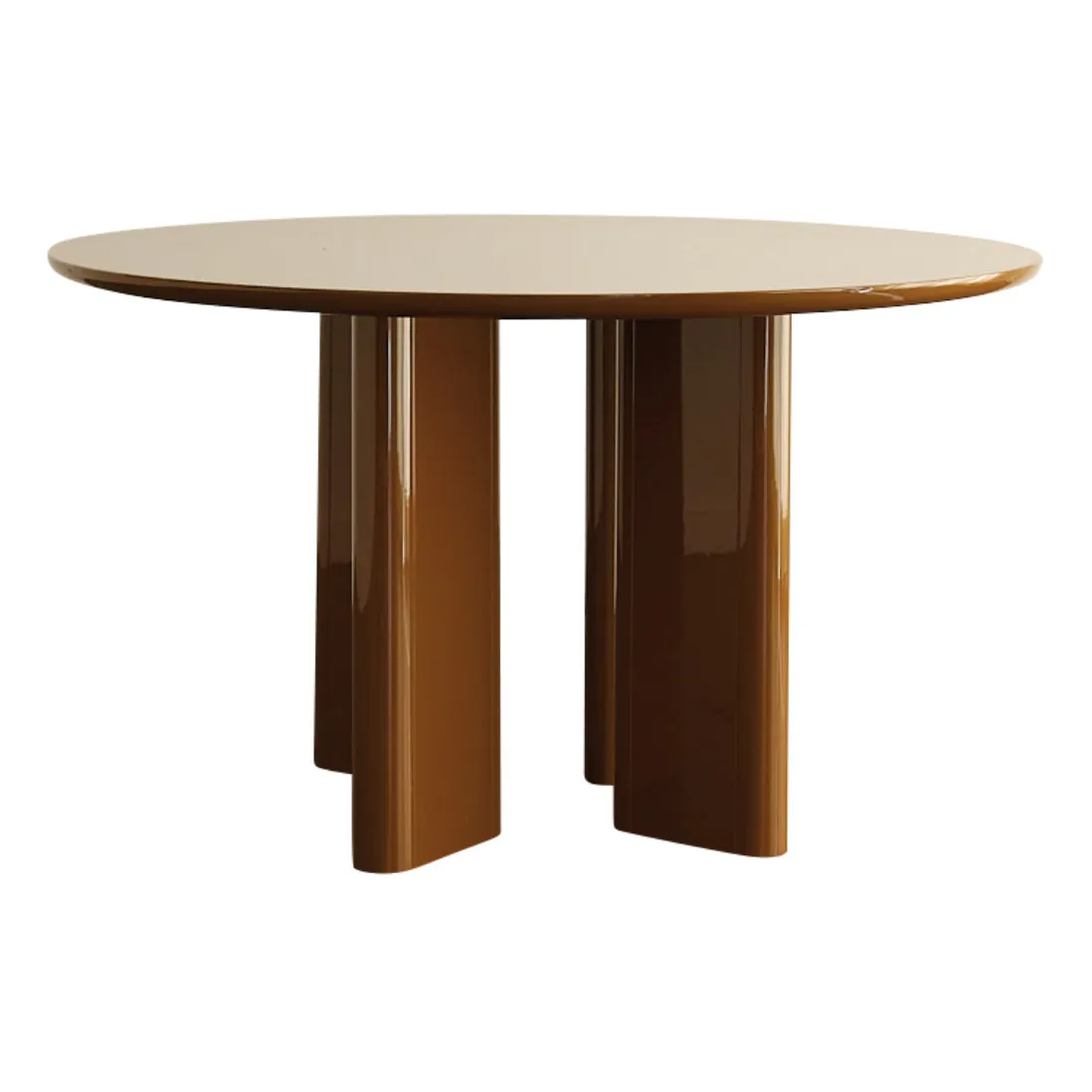 Gabrielle Paris Caramel Joe Round Dining Table