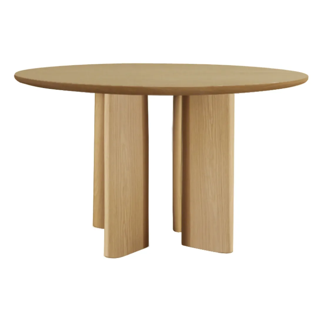 Gabrielle Paris Natural Joe Round Dining Table