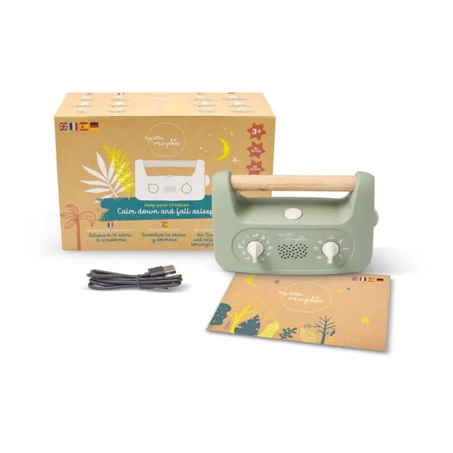 Il mio piccolo Morfeo UK-EN-ES-DE - Box meditazione | Verde
