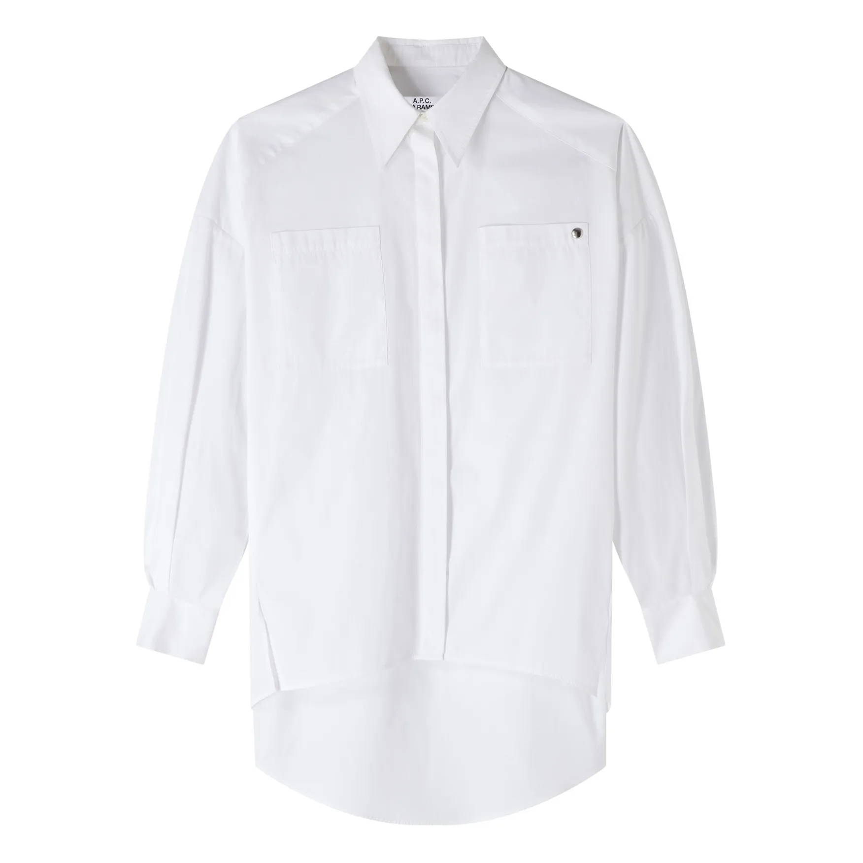 A.p.c. White Collaboration X Natacha Ramsay Levi - Warvol F Organic Cotton Shirt