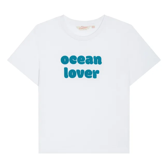 Maglietta "Ocean Lover | Bianco