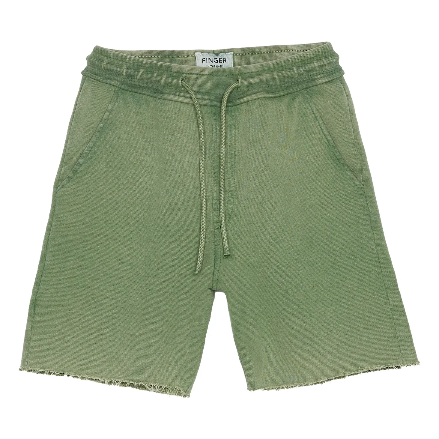 Finger In The Nose Green Yard Bermuda Shorts