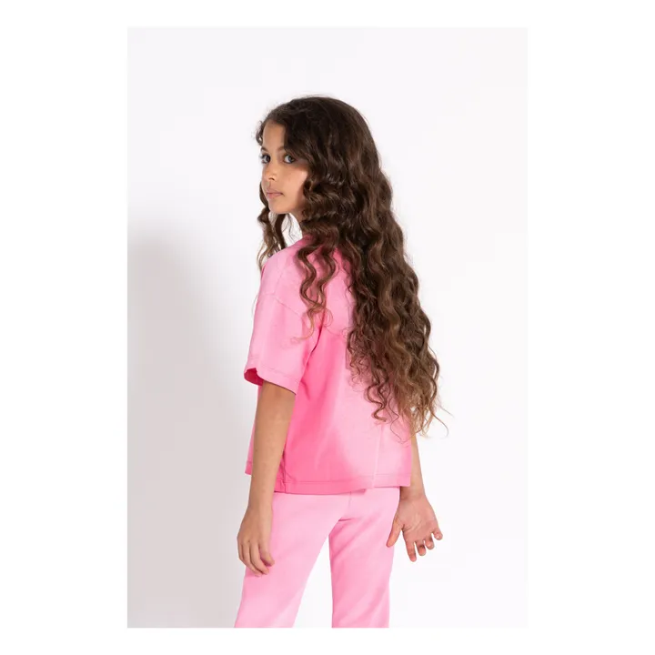 T-shirt Queen Tie and Dye | Rose- Image produit n°2
