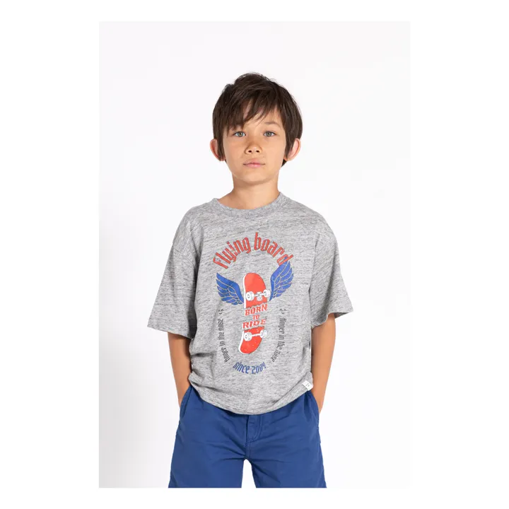 T-shirt King Skateboard | Gris- Image produit n°1