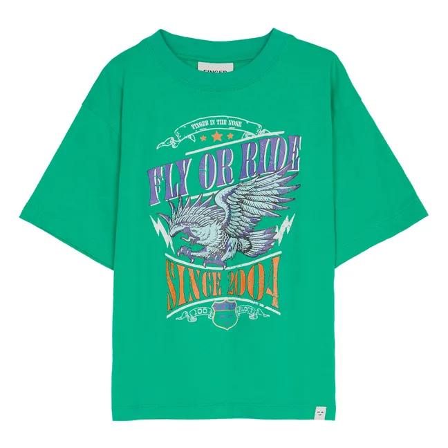 T-shirt King Eagle | Vert