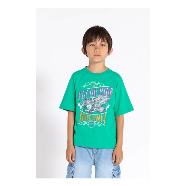T-shirt King Eagle | Vert