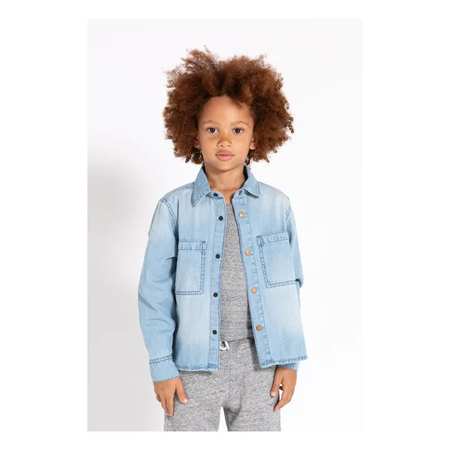 Enara-Hemd | Denim Bleached