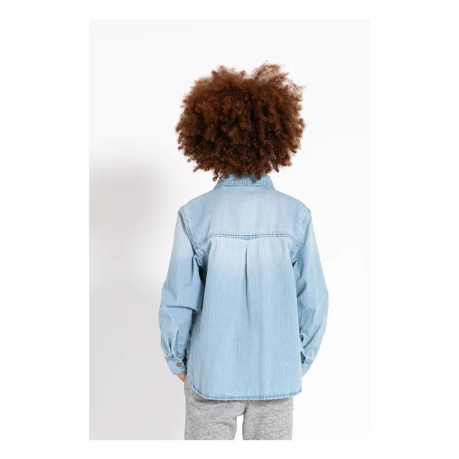 Enara-Hemd | Denim Bleached