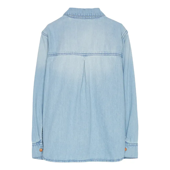 Enara-Hemd | Denim Bleached