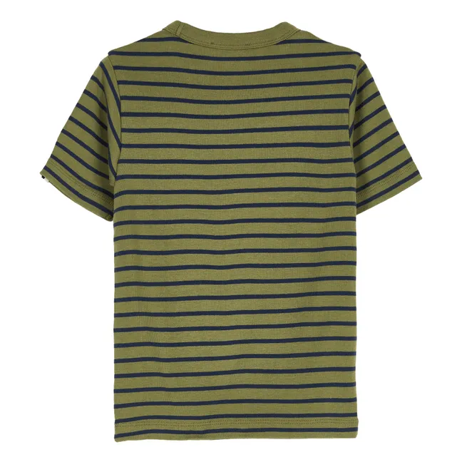 T-shirt Rayé Sail | Vert