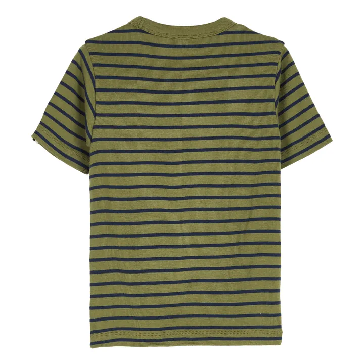 Camiseta de rayas Sail | Verde- Imagen del producto n°3
