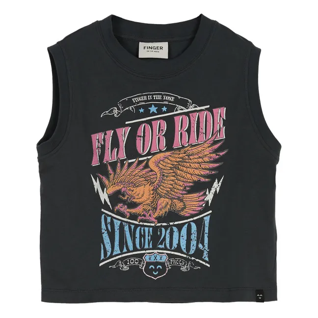 T-shirt Janet Eagle | Noir