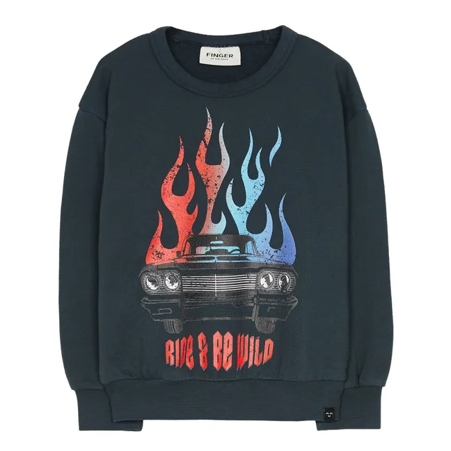 Blow Flame sweatshirt | Black