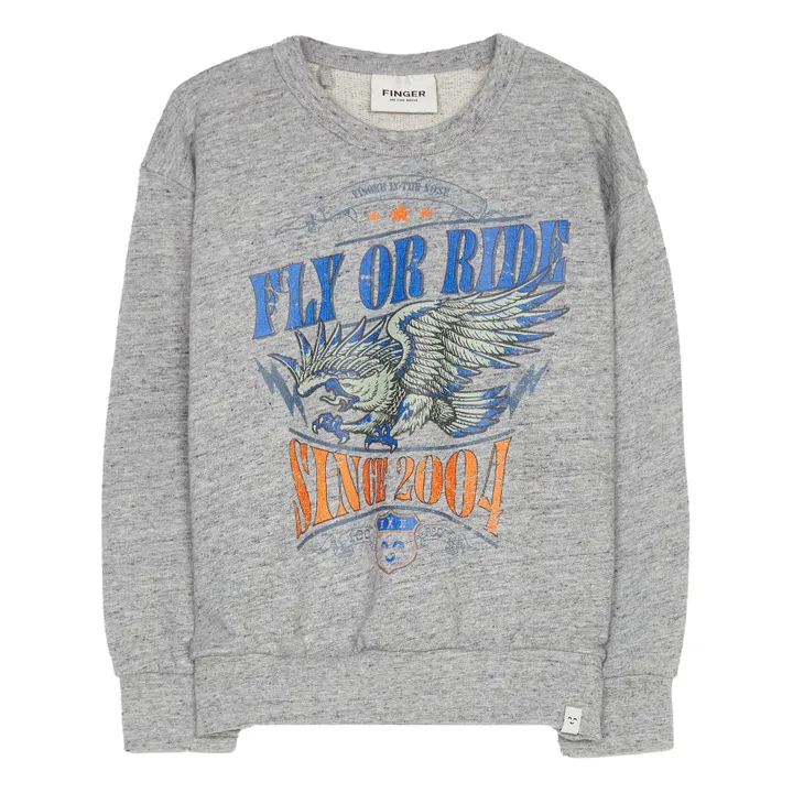 Sweat Blow Eagle | Gris- Image produit n°0