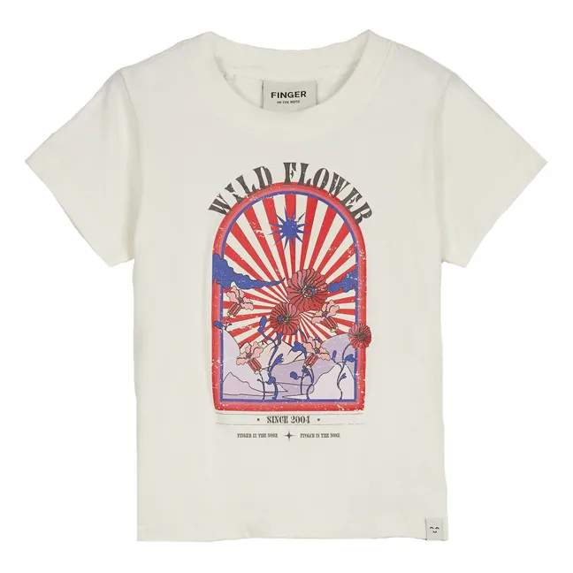 T-shirt Kelly Flower | Blanc