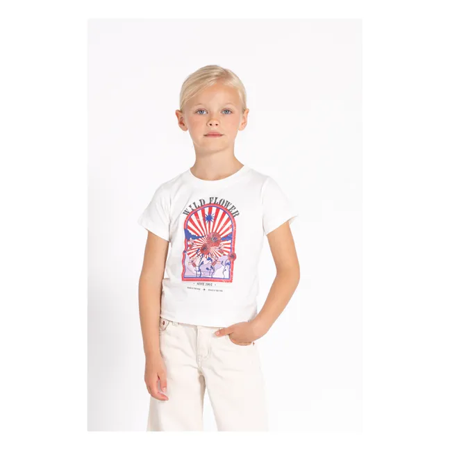 T-shirt Kelly Flower | Blanc