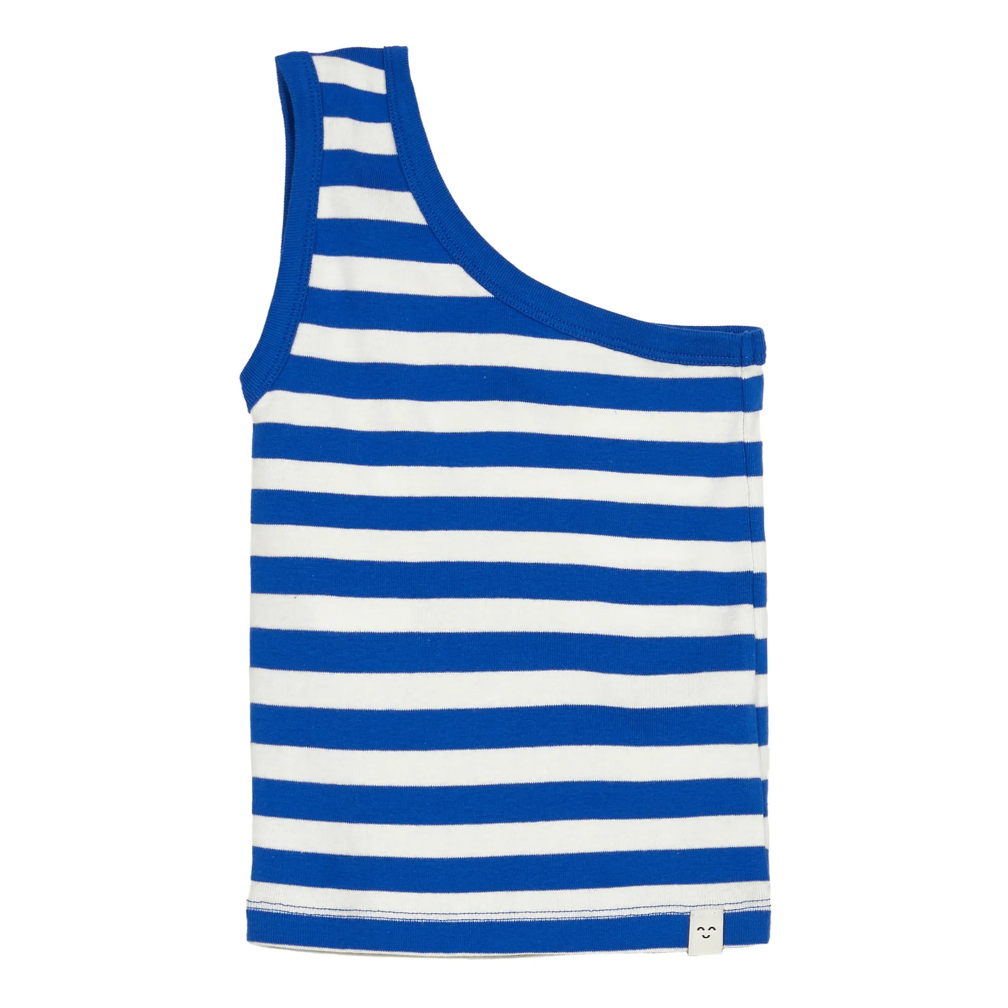 Finger In The Nose Dark Blue Striped Tank Top Donna