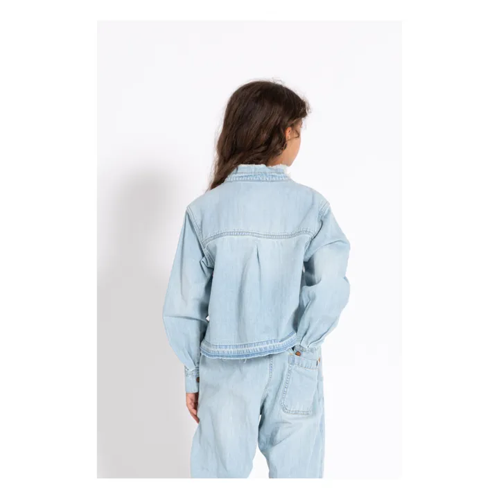Chemise Hena | Denim bleached- Image produit n°2