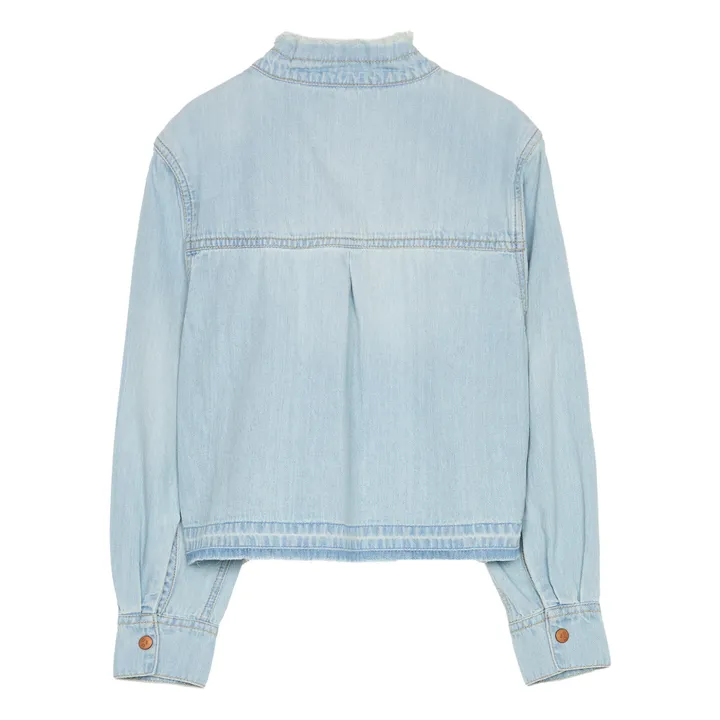 Chemise Hena | Denim bleached- Image produit n°3