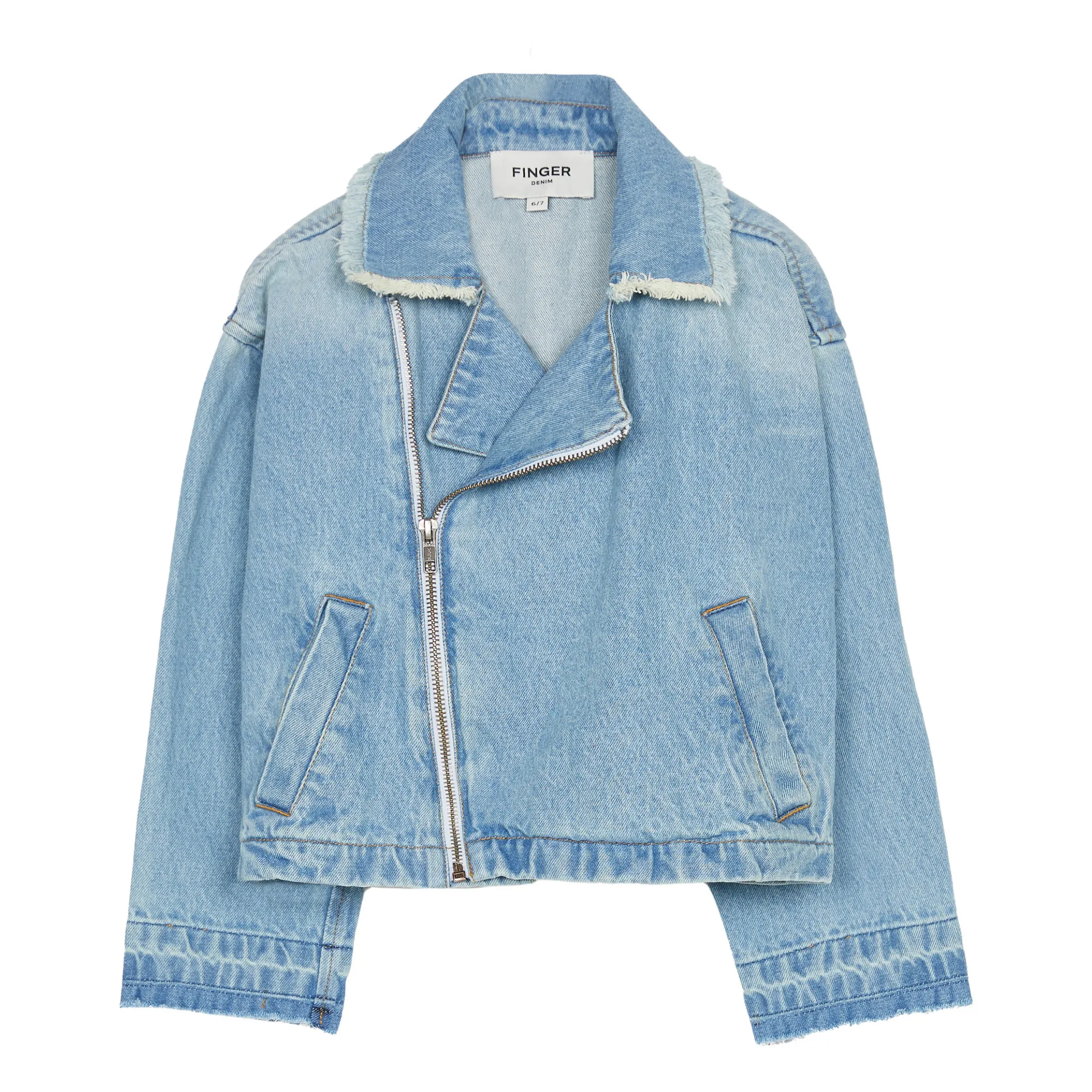 Finger In The Nose Denim Bleached Flavy Jacket