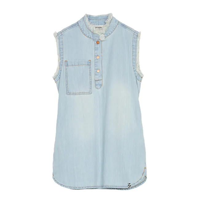 Robe Rosie | Denim bleached