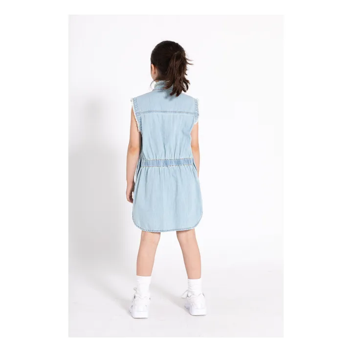 Robe Rosie | Denim bleached- Image produit n°3