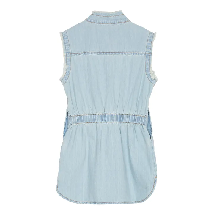 Robe Rosie | Denim bleached- Image produit n°4
