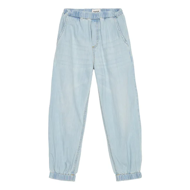Jeans Jogg Fit Slide | Denim Bleached
