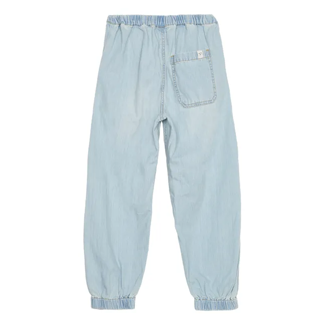 Jean Jogg Fit Slide | Denim bleached