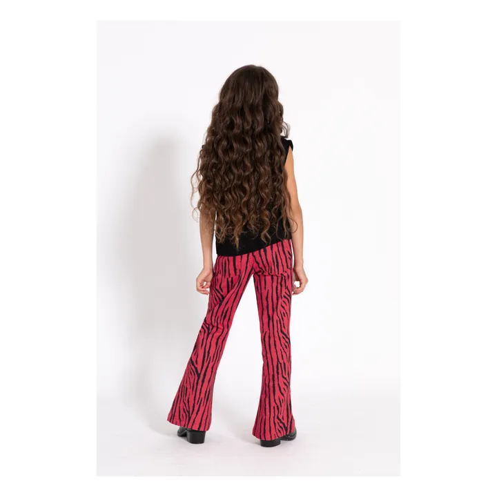 Jean Flare Amy | Rouge- Image produit n°2
