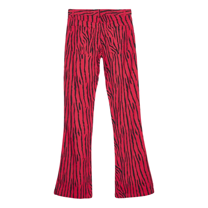 Jean Flare Amy | Rouge- Image produit n°3