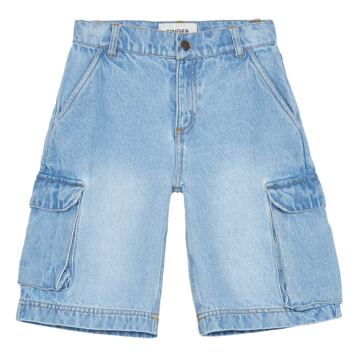 Short Cargo Cruiser | Denim bleached- Image produit n°0