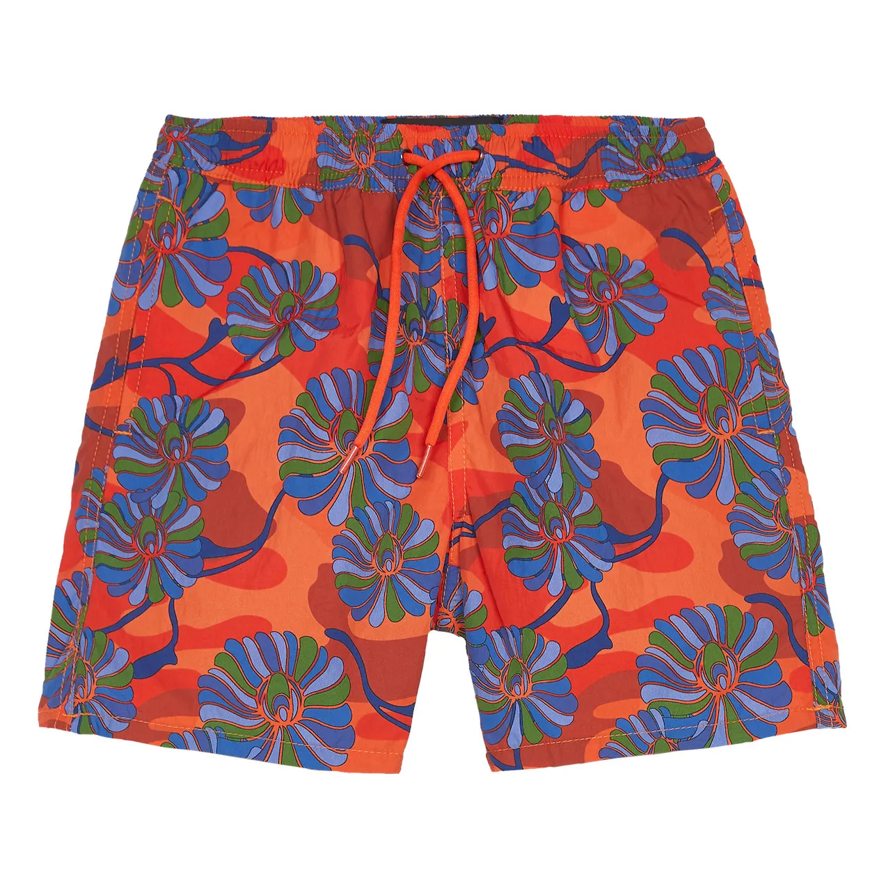 Short de Bain Freeboy | Rouge- Image produit n°0