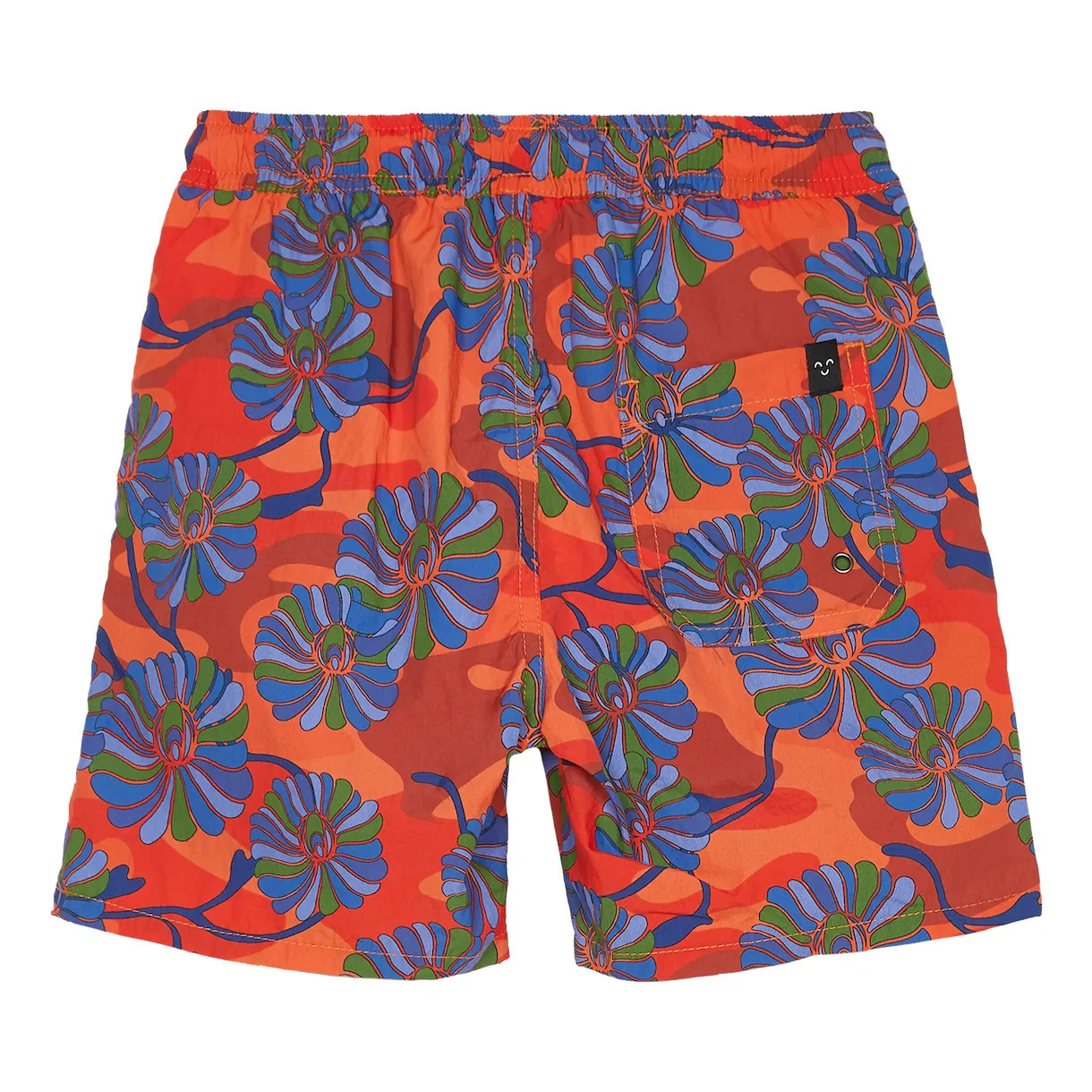 Short de Bain Freeboy | Rouge- Image produit n°1