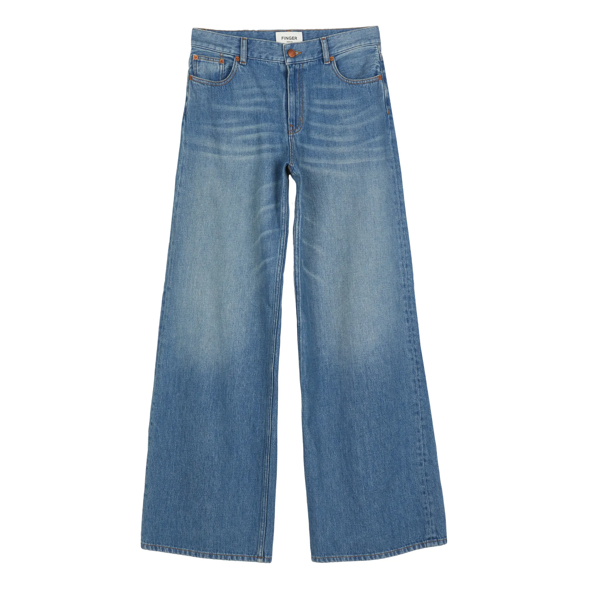 Finger In The Nose Denim April Wide Loose Jeans