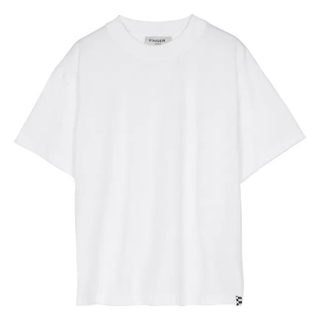 Maglietta in cotone | Bianco