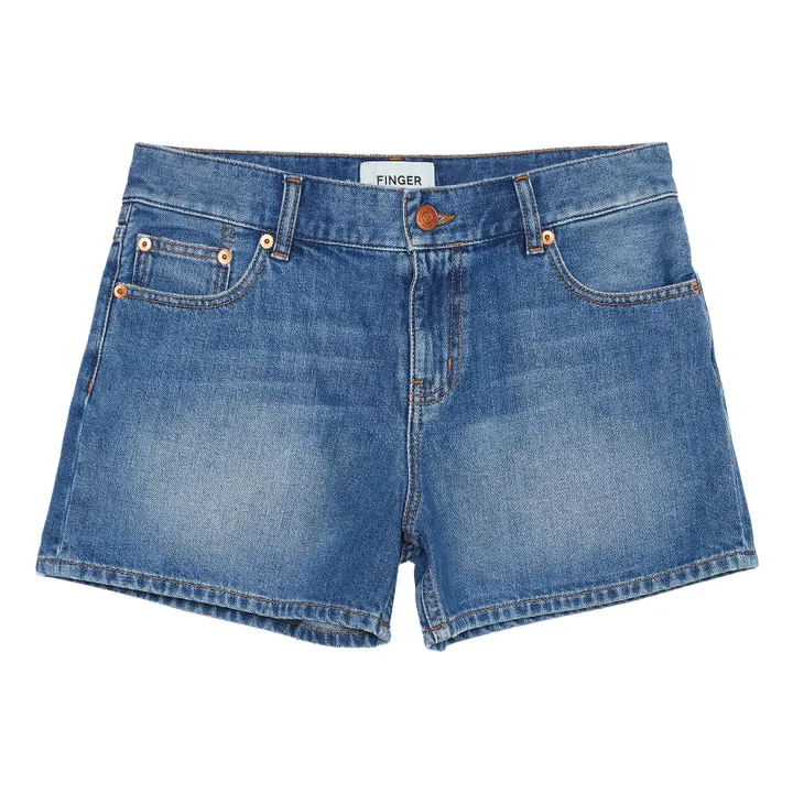Short Low Waist Eva | Denim- Image produit n°0